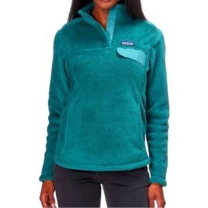 Patagonia Women’s Re-Tool Snap-T Fleece Pullover - Teal